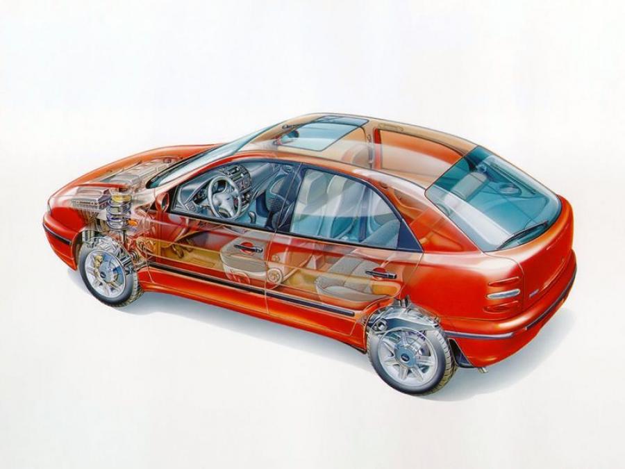  Fiat Brava 1995 года  (фото 7 из 10)